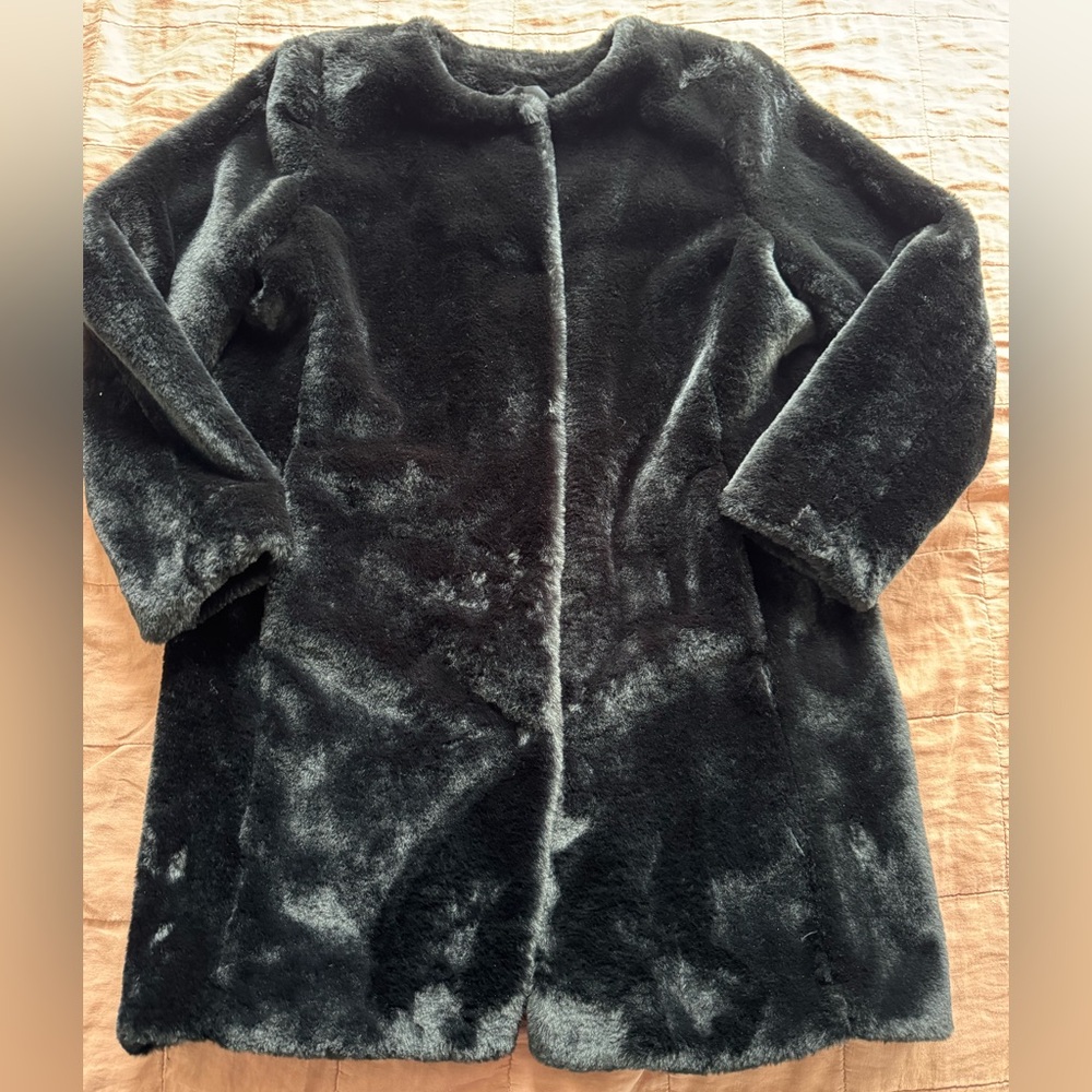 Banana Republic Faux Fur Coat